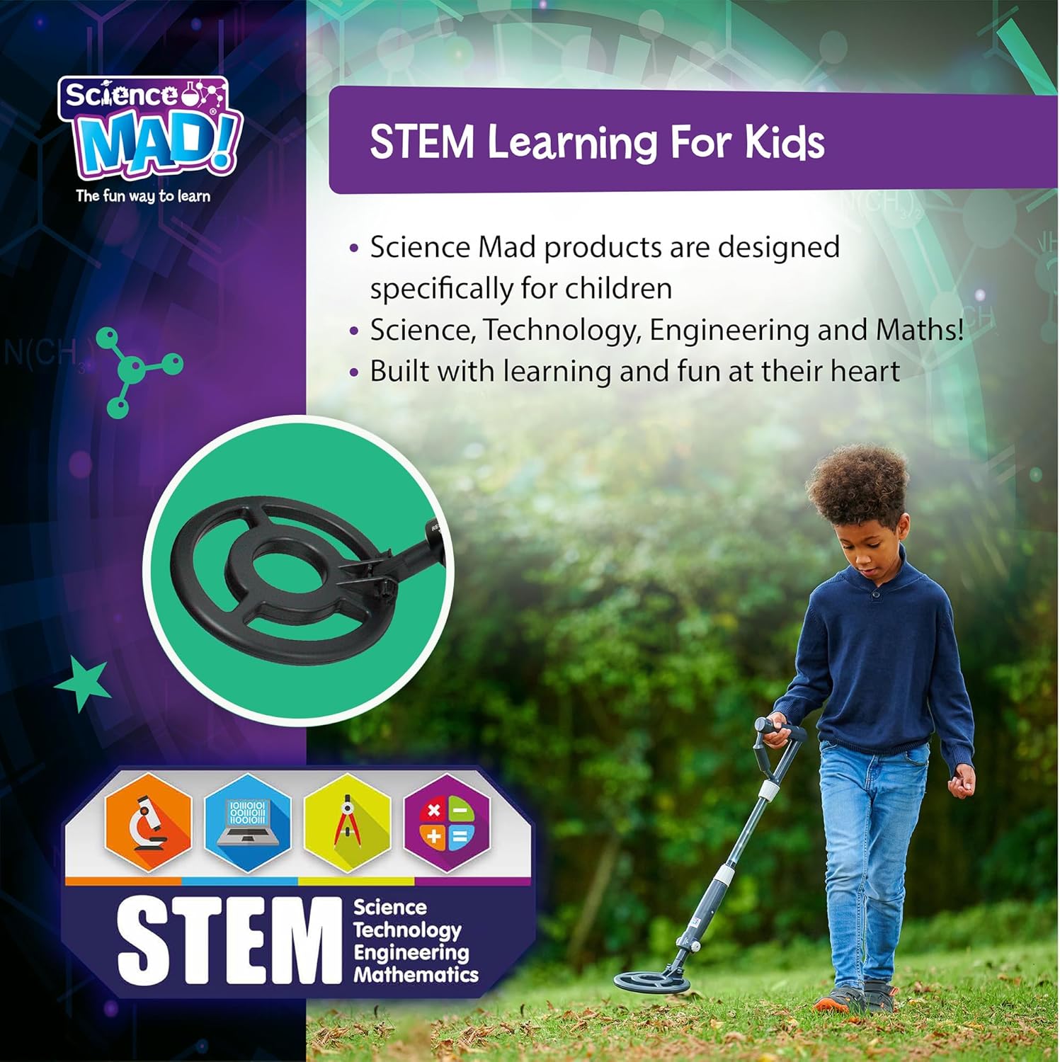 Science Mad Digital Metal Detector
