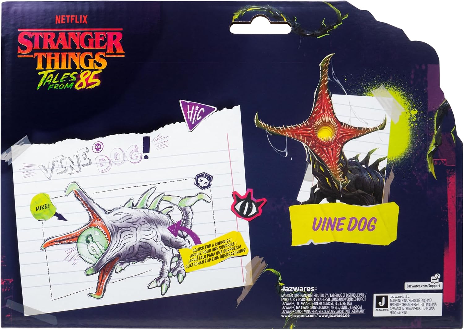 Netflix Stranger Things: Tales from '85 Vine Dog Squishy Figure