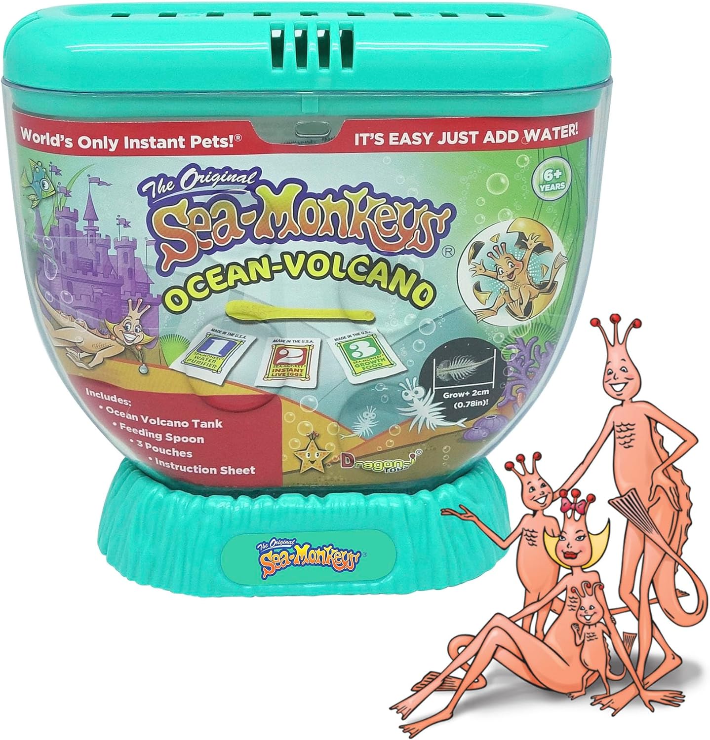 Sea Monkeys Ocean Volcano Playset