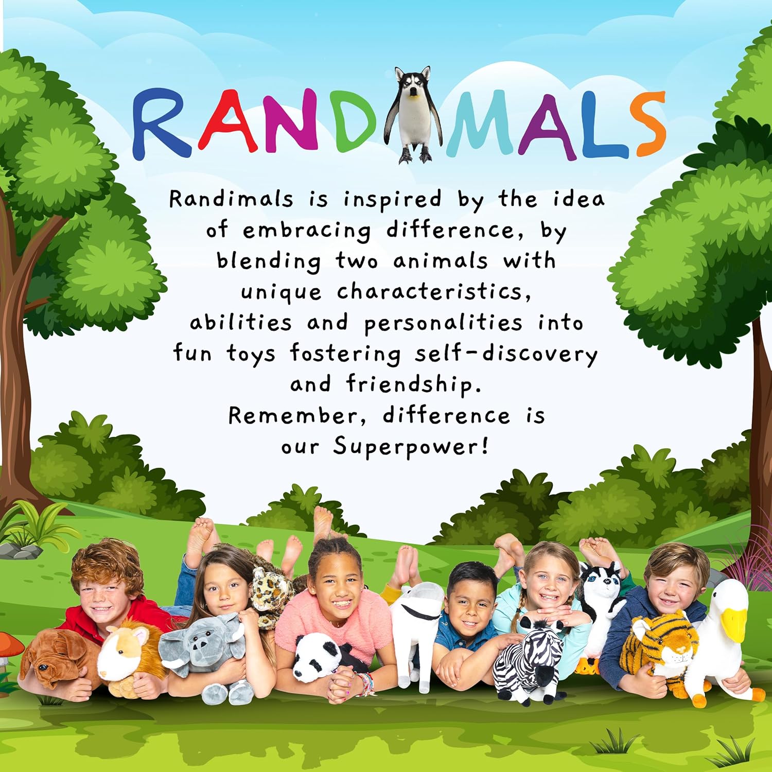 Randimals Girtle Stuffed Animal