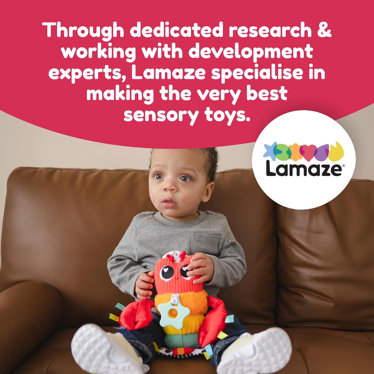 Lamaze Liam The Lobster Clip & Go