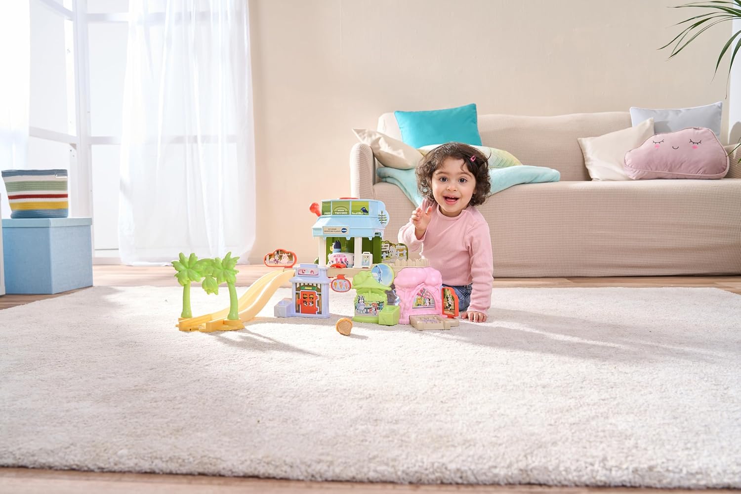 VTech Toot Toot Bluey Ice Cream Adventure Playset