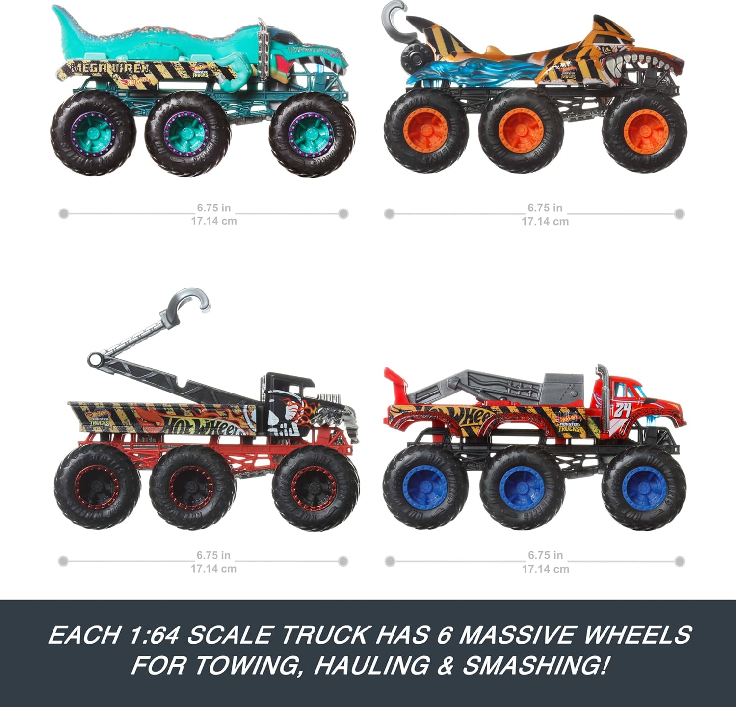 Hotwheels Monster Truck Big Rigs