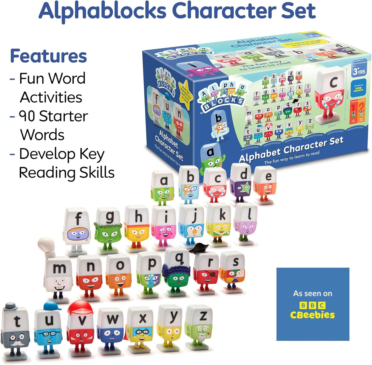 Alphablocks Character Set