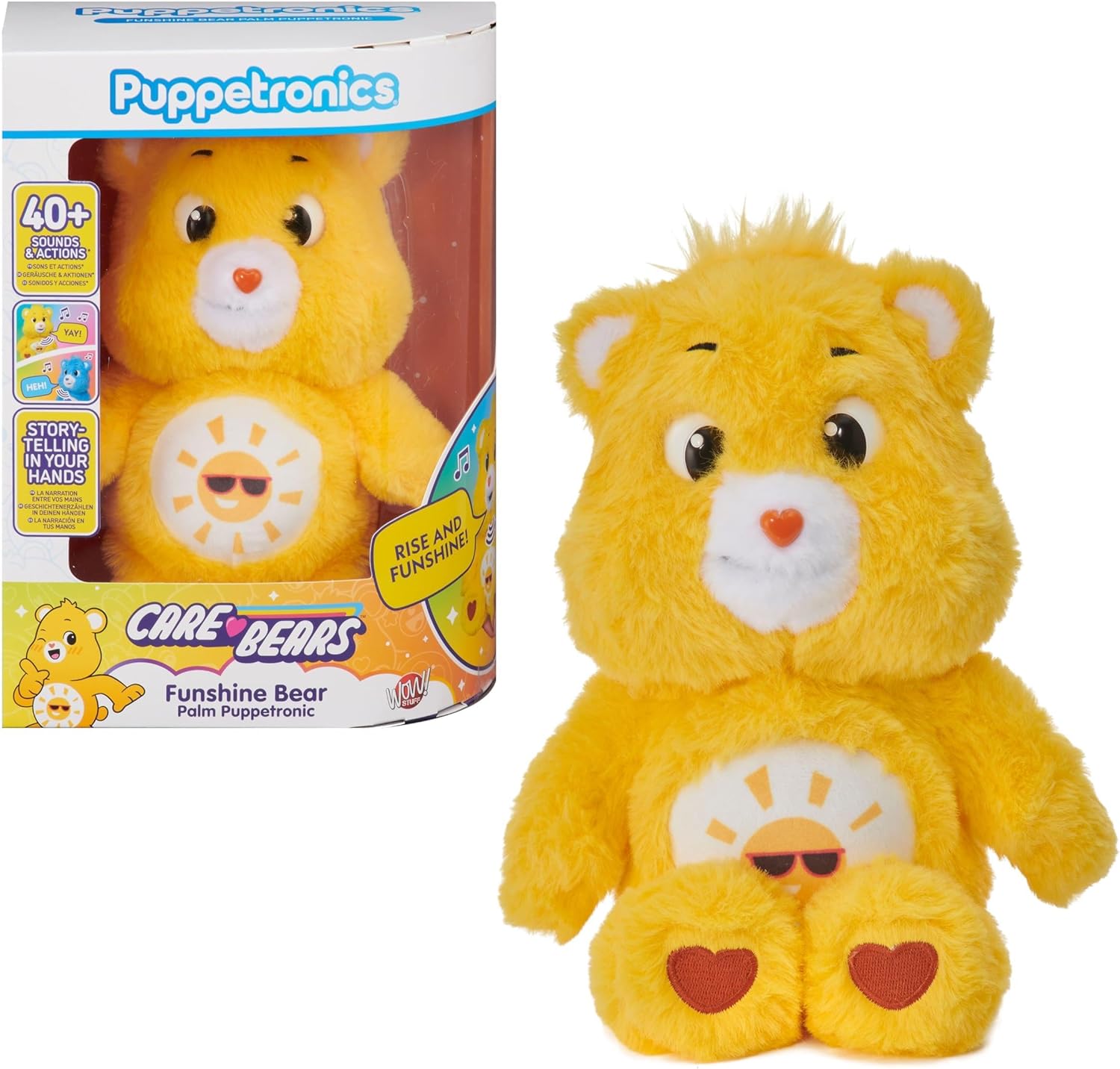 Care Bears Funshine Bear Palm Puppetronic