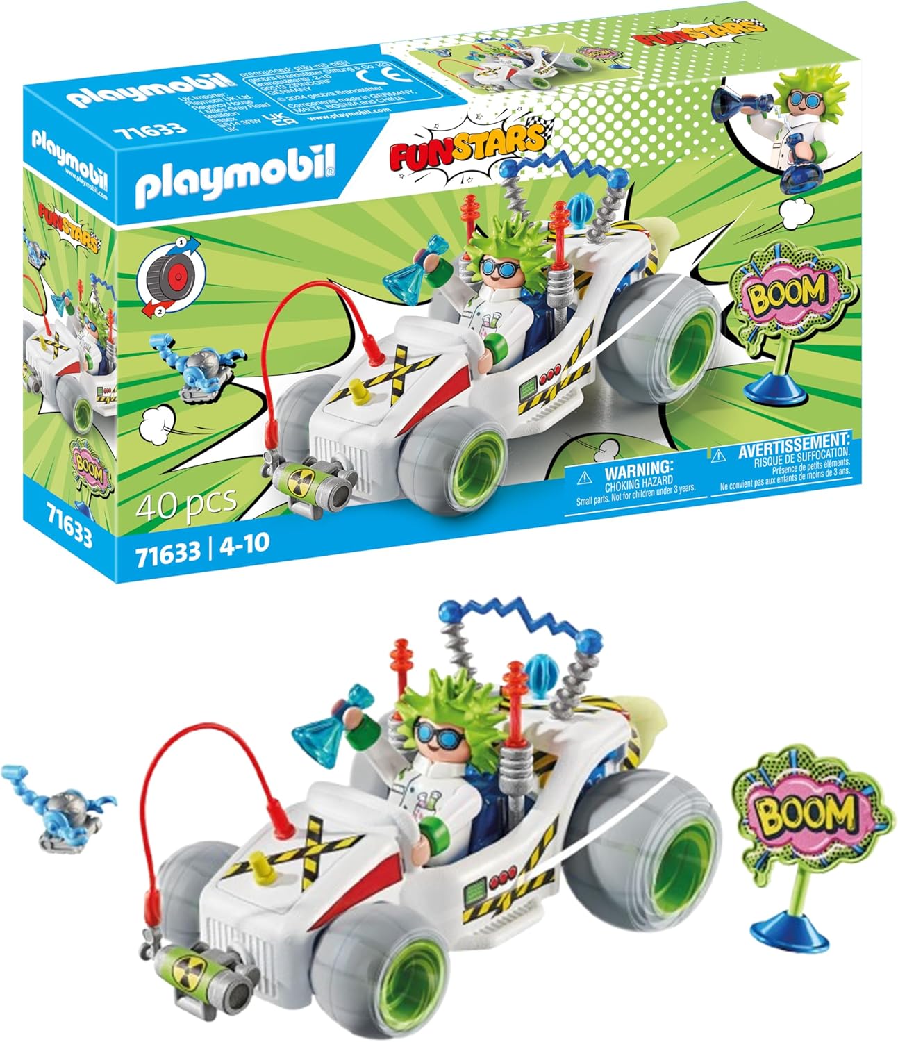 Playmobil Funstars Racing Professor