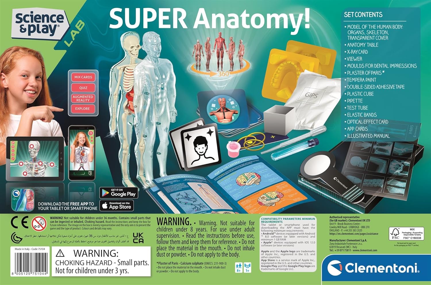 Clementoni Super Anatomy Set