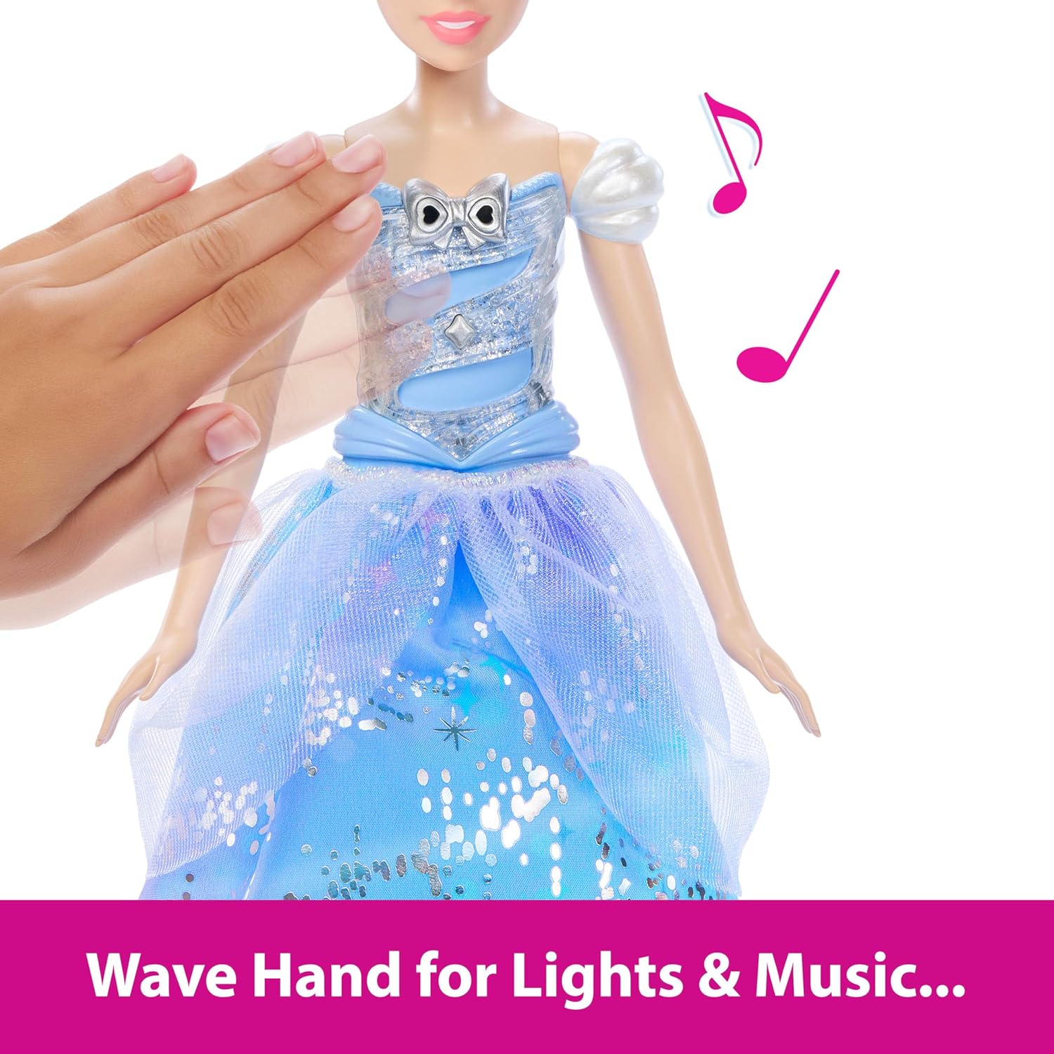 Disney Princess Cinderella Light-Up Dress Fashion Doll