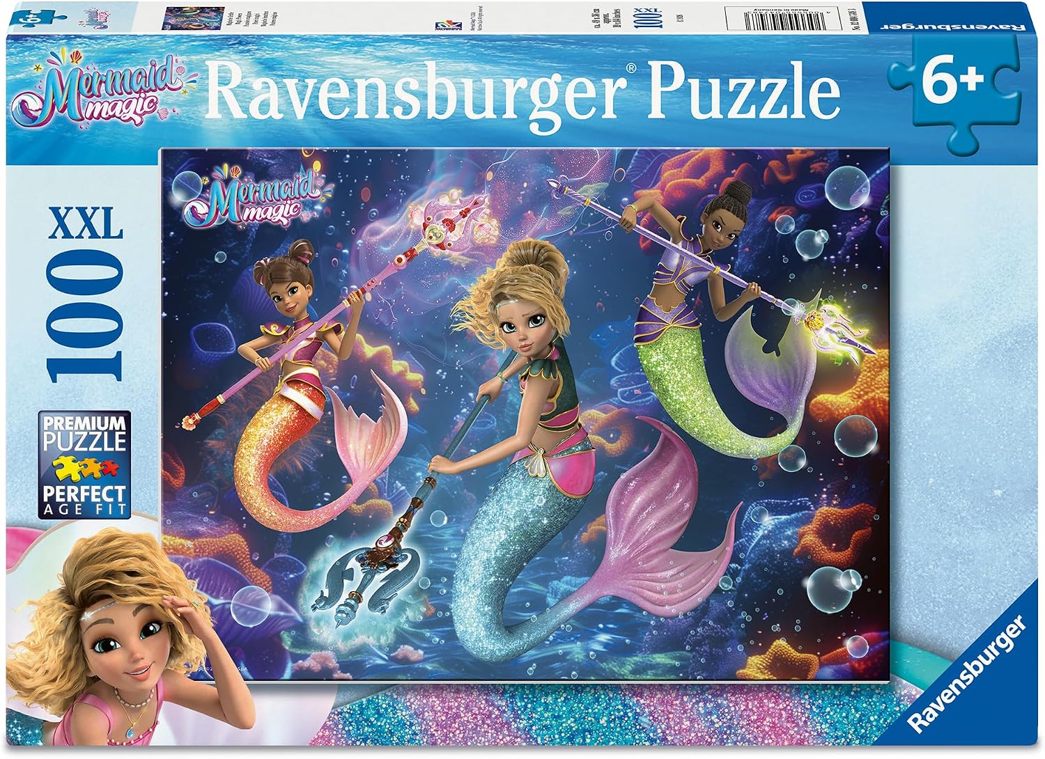 Mermaid Magic 100 XXL Piece Jigsaw Puzzle