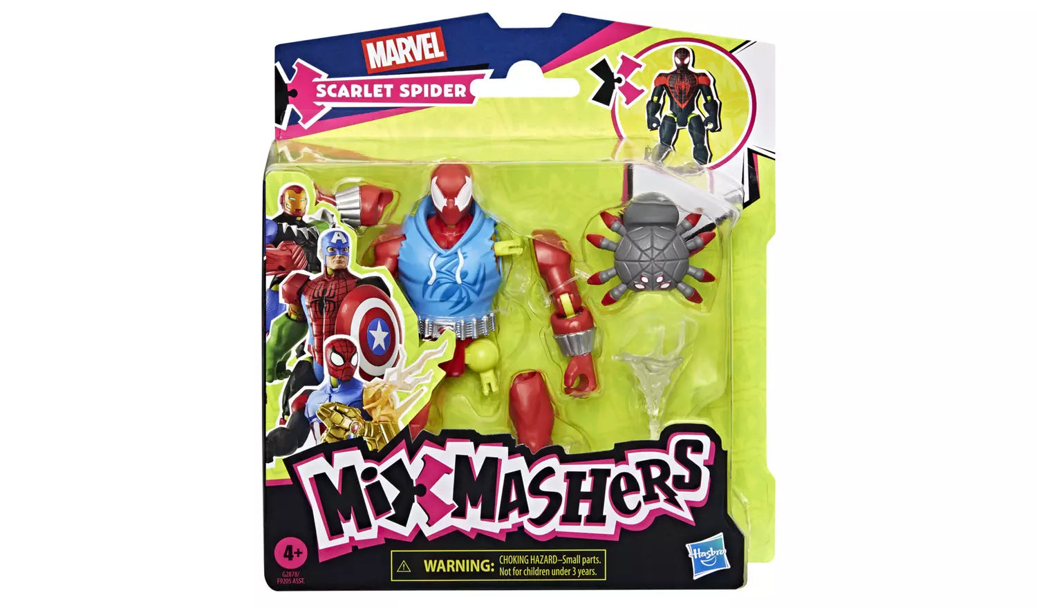MixMashers Scarlet Spider Basic Figure