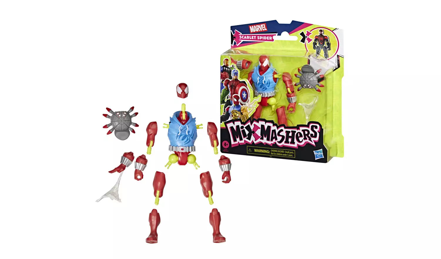 MixMashers Scarlet Spider Basic Figure