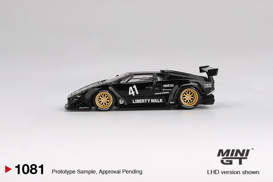 Mini GT Lamborghini Countach LB-Works 1:64 Scale