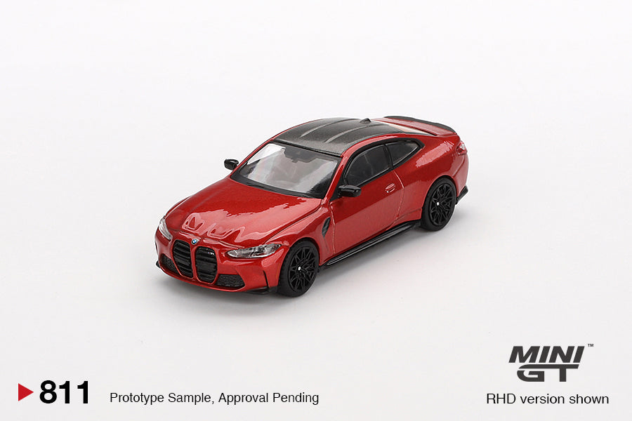 Mini GT BMW M4 Competition Sakhir Orange 1:64 Die Cast