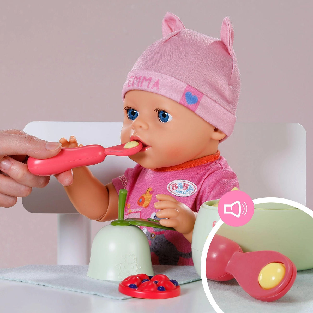 Baby Born Interactive Feeding Set