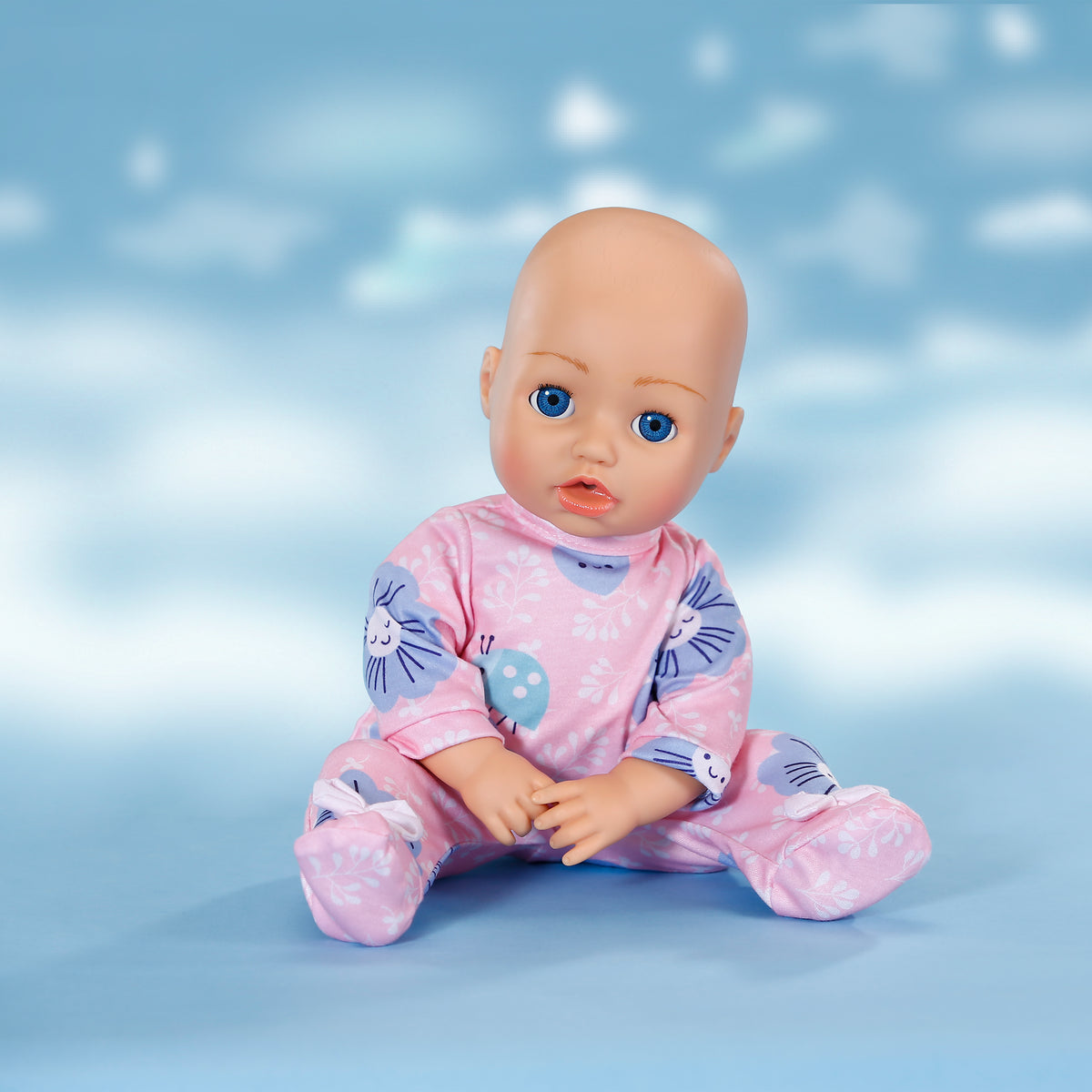 Baby Born Romper - Flower Design for 43cm Doll