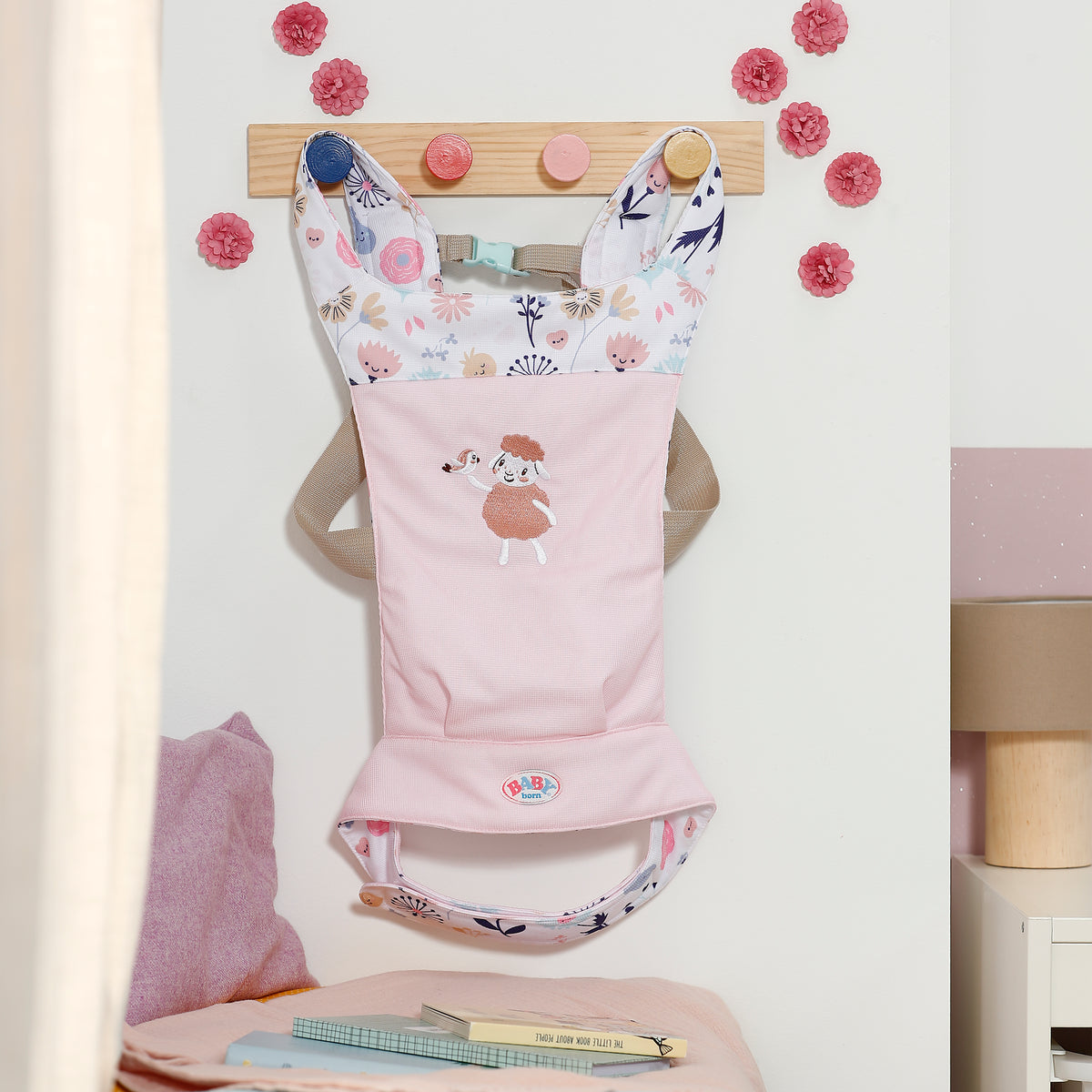 BABY born Baby Carrier - Flower