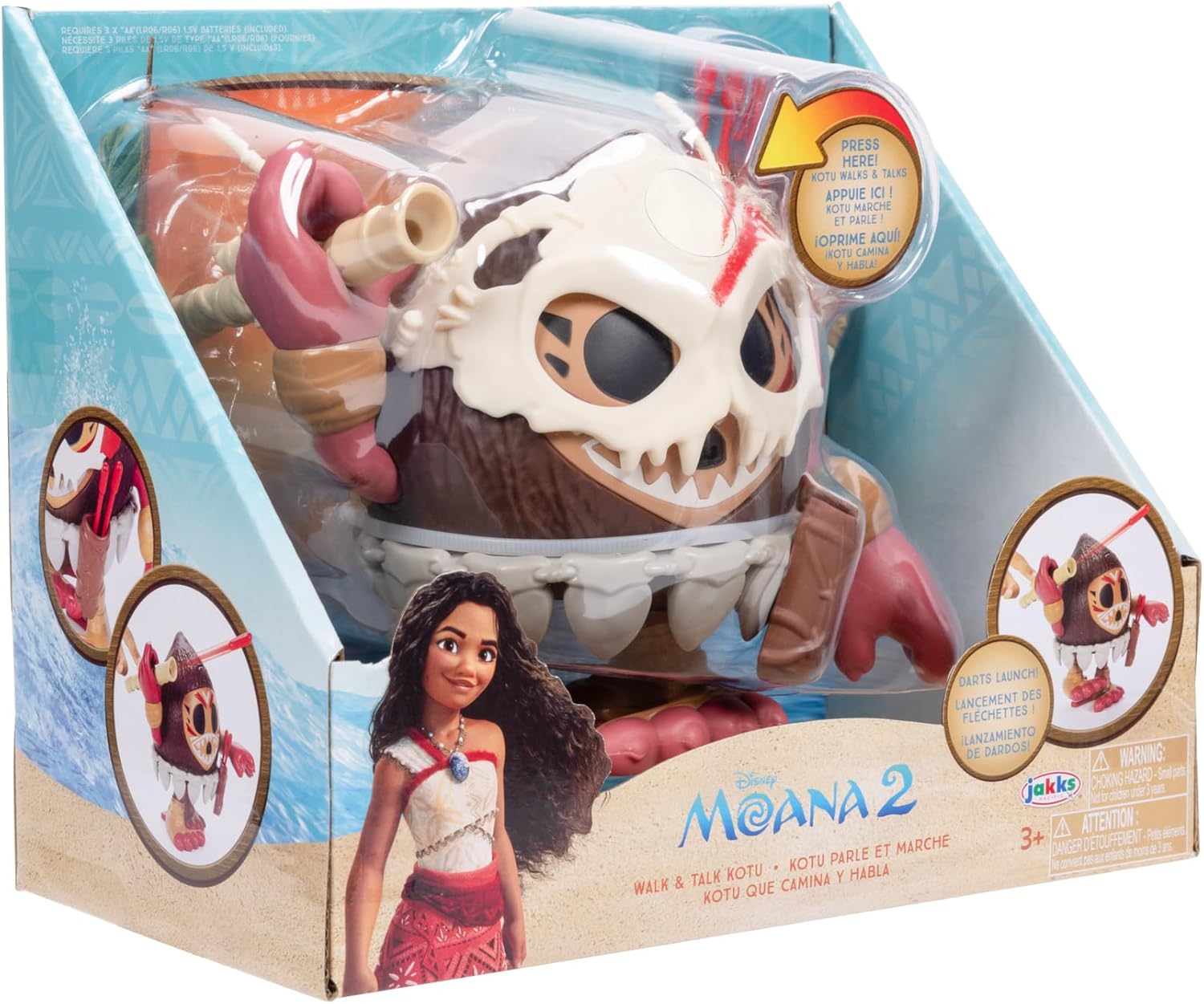 Disney Moana 2 Walk & Talk Kotu