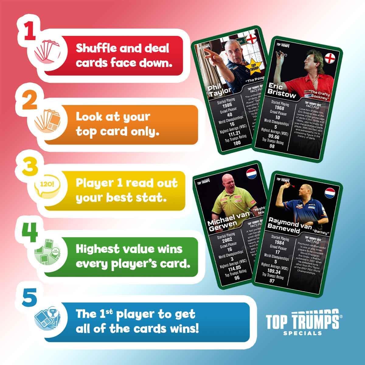 Top Trumps Darts Greats