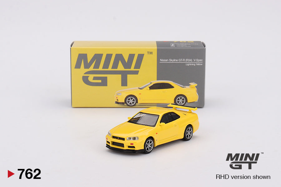 Mini GT Nissan Skyline GT-R (R34) 1:64 Die Cast