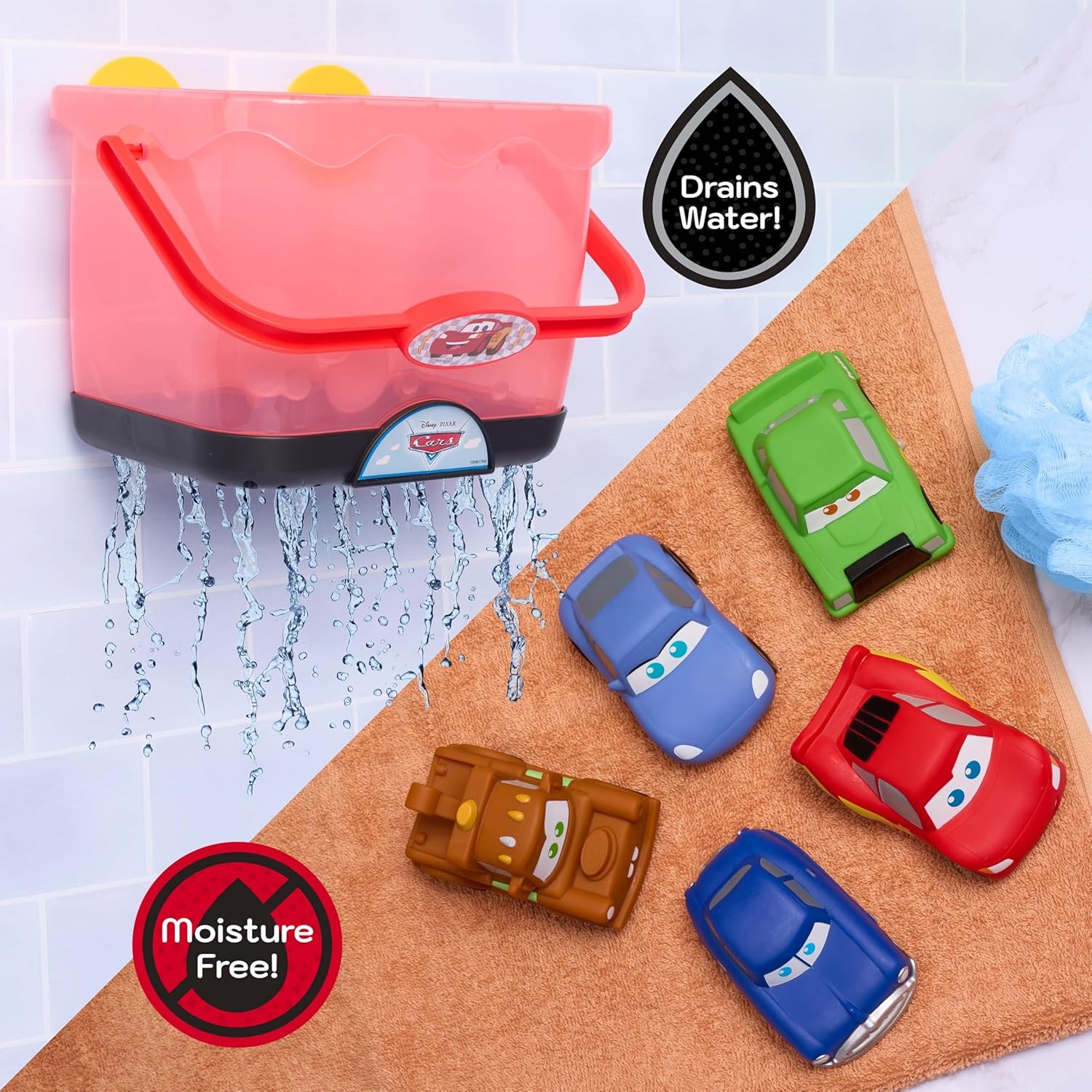 Disney Signature Collection Cars Bath Caddy