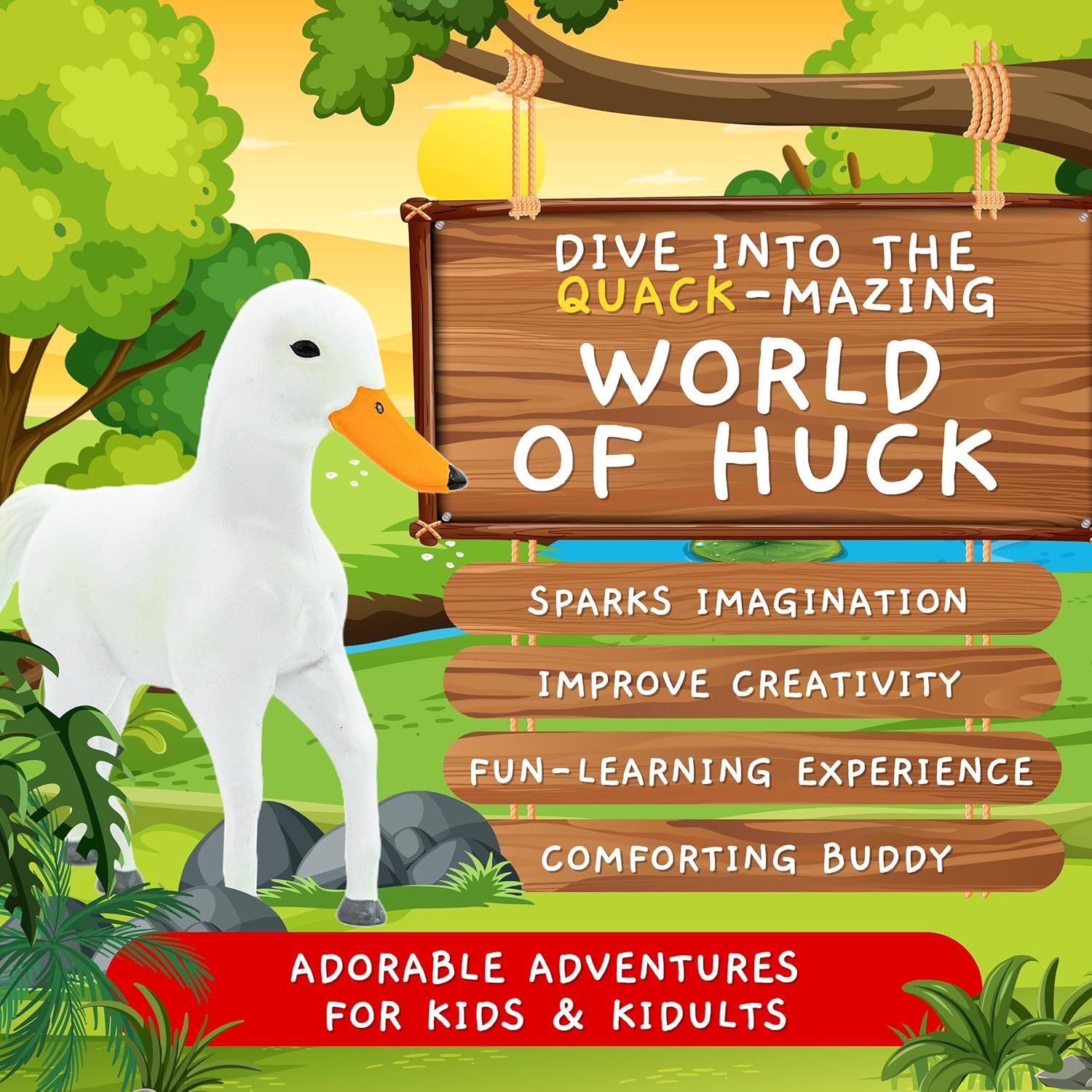 Randimals Huck Stuffed Animal