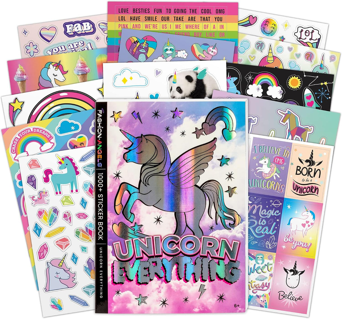 Fashion Angels Unicorn Sticker Book