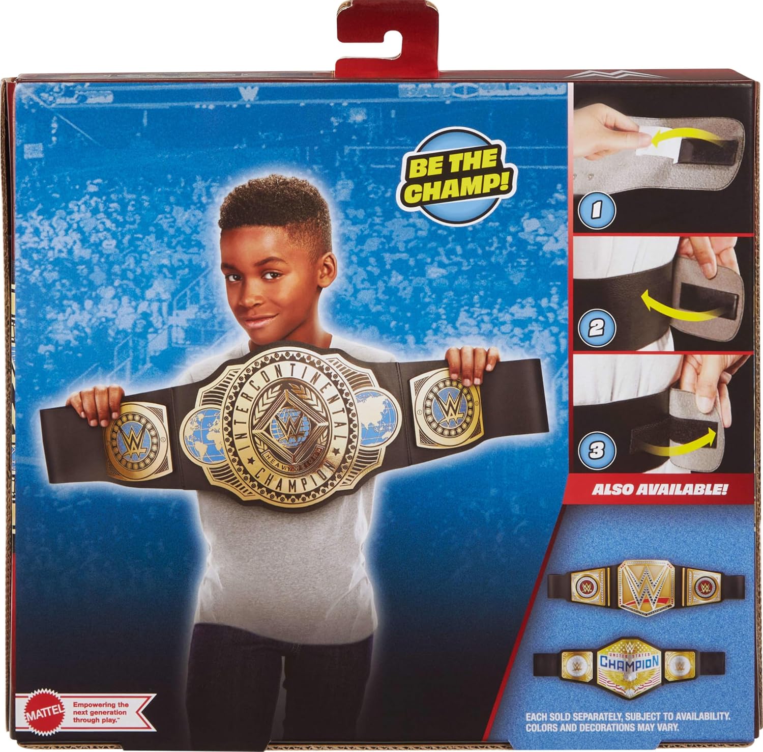 WWE Championship Title, Intercontinental Champion, Kid-Sized Belt