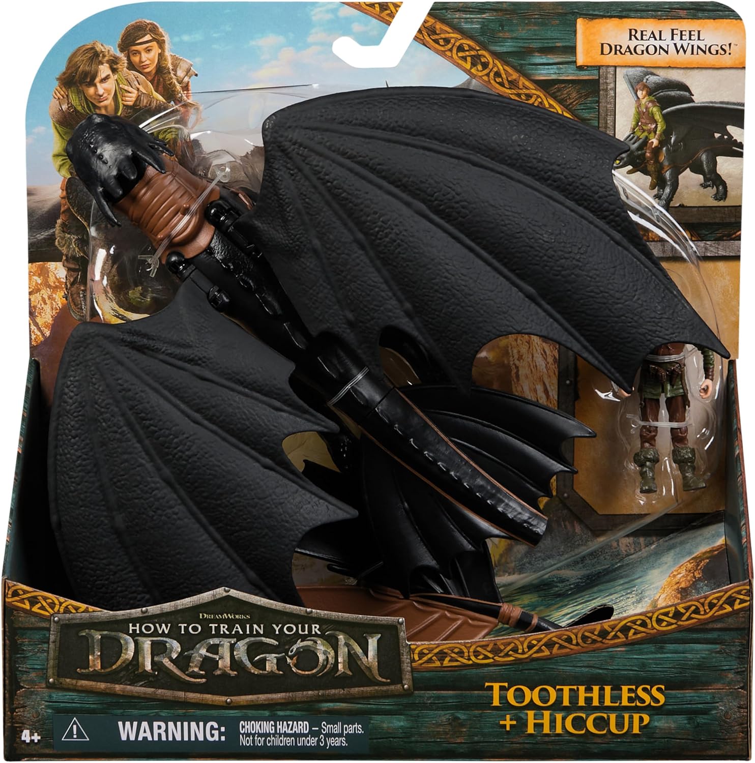 Dreamworks How to Train your Dragon Toothless & Hiccup Action Figure Set