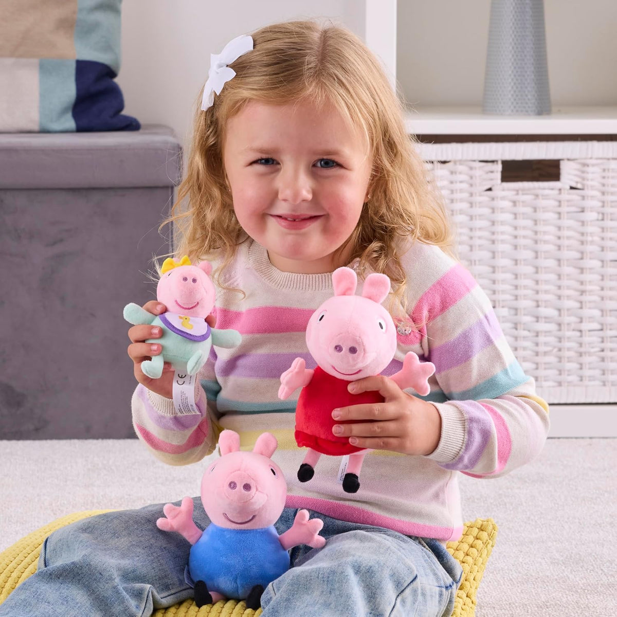 Peppa Pig - Peppa George and Evie Plush 3 Pack