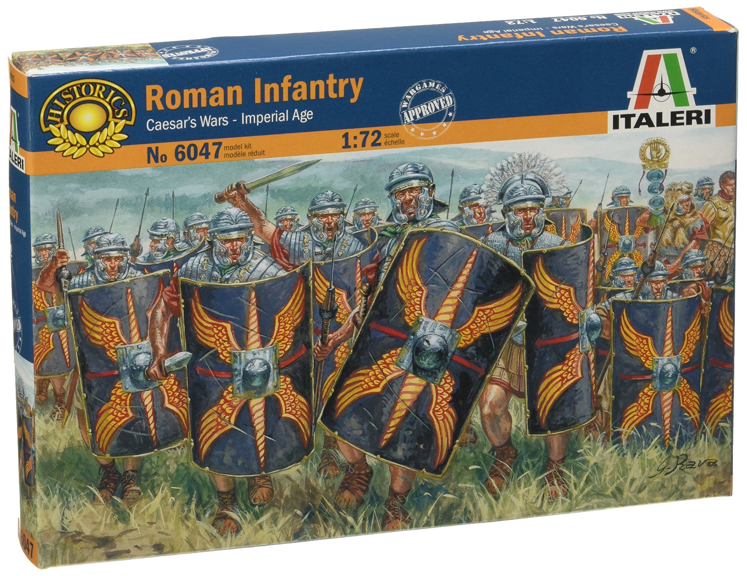 Italeri Caesars Wars Roman Infantry 1:72 Scale
