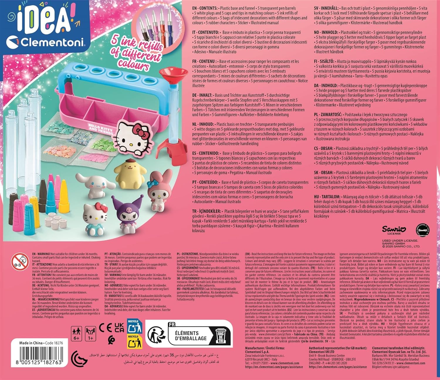 Hello Kitty Create Your Own Pen Playset