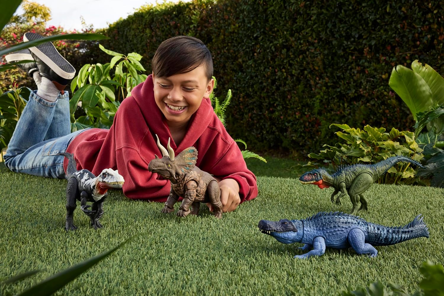Jurassic World Rebirth - Gigantic Thrashers Tyrannotitan Dinosaur Action Figure