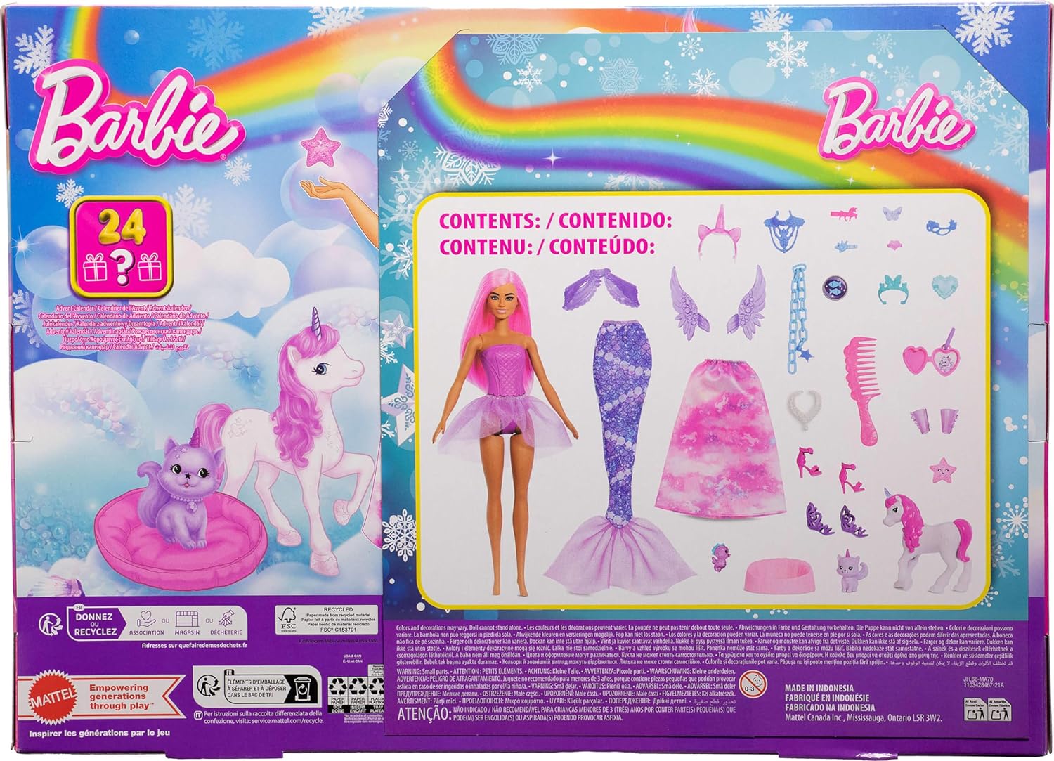 Barbie Fantasy Advent Calendar 2025