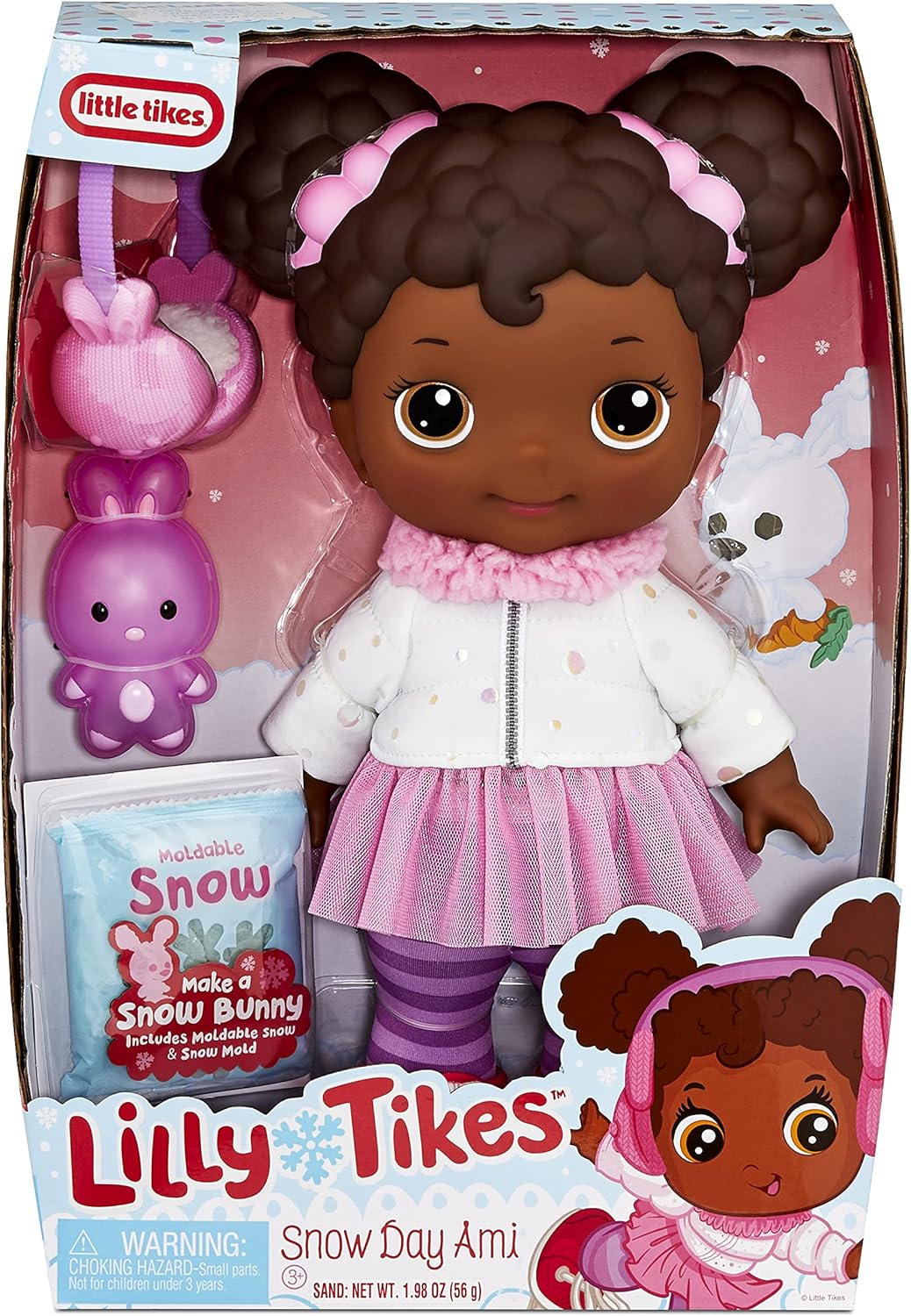 Lilly Tikes Snow Day Ami Doll and Accessories