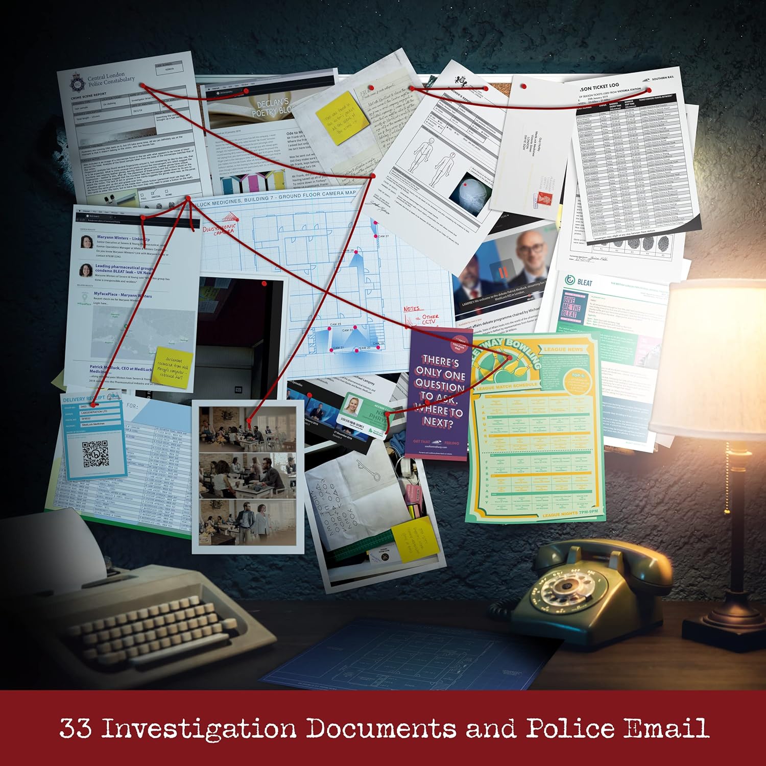 Cryptic Killers - Murder at Mediluck Medicines