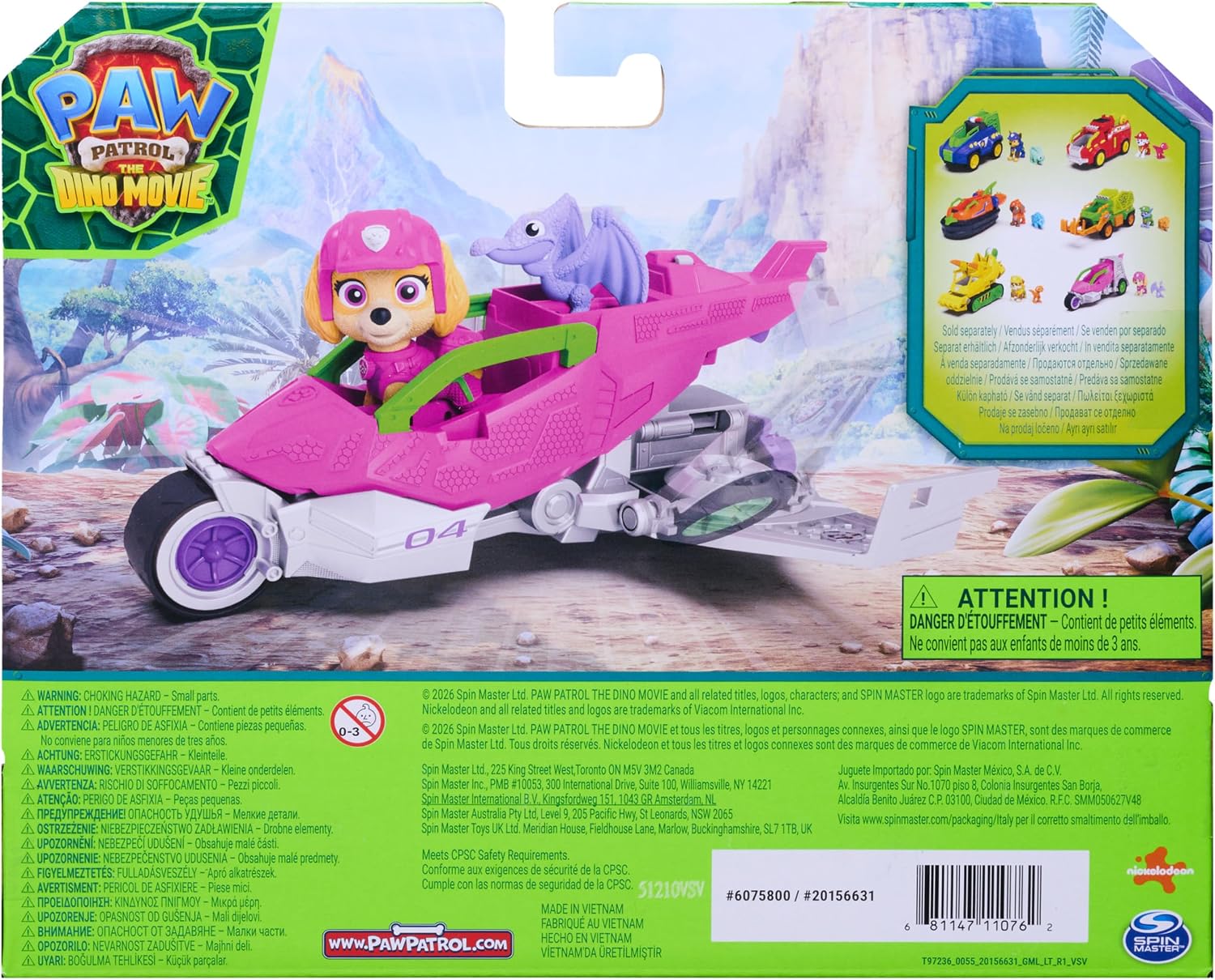 Paw Patrol Dino Movie - Skye Rescue Jet