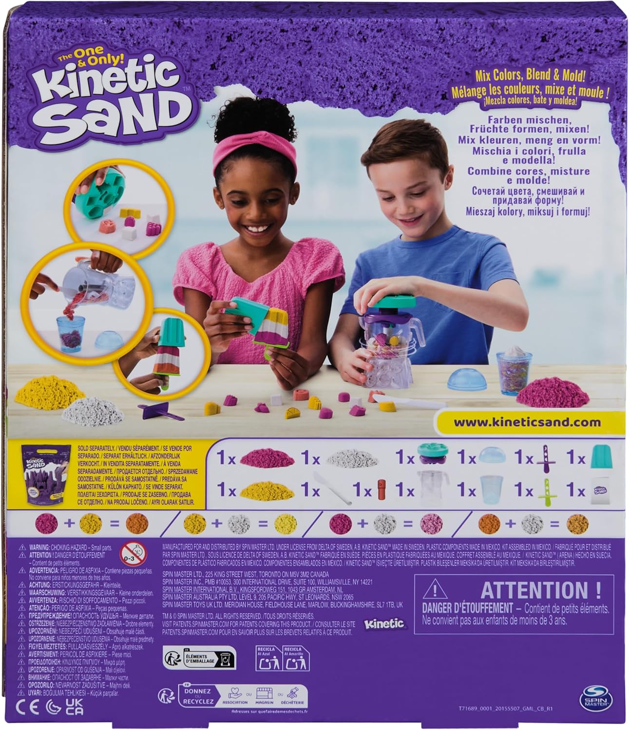 Kinetic Sand Smoothie Mixer