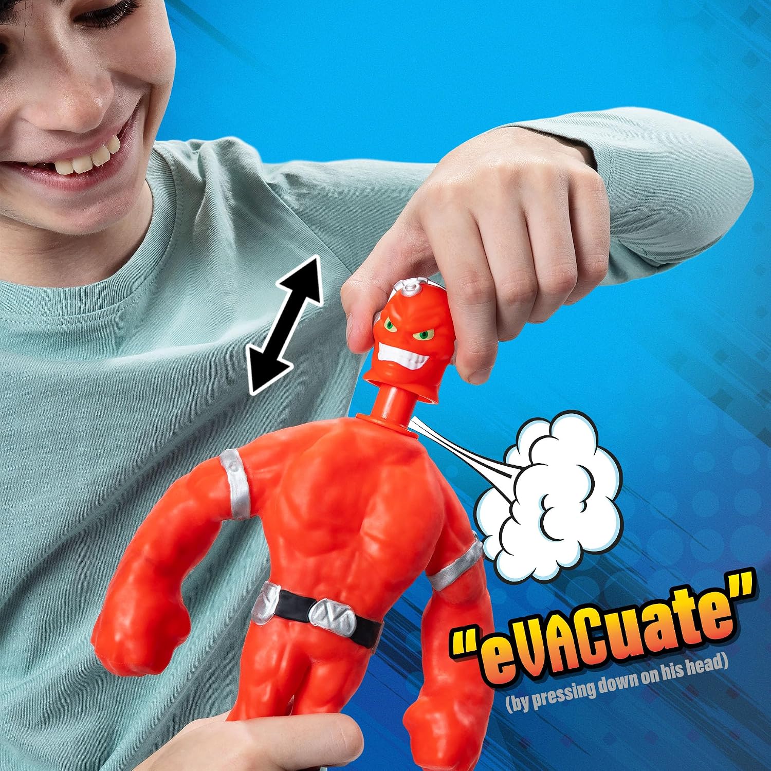 Stretch Vac Man 7" Stretchy Figure