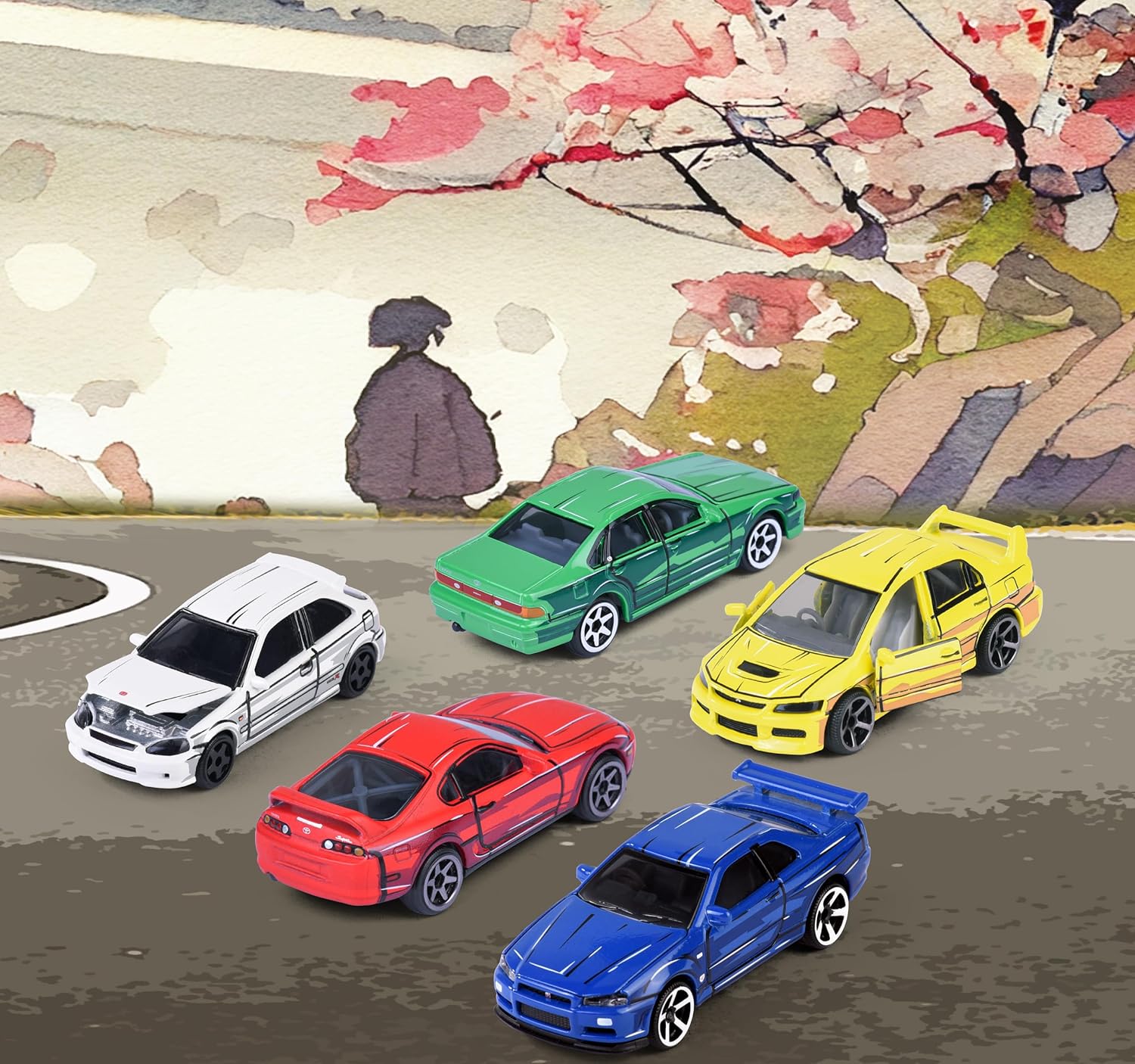 Majorette JDM Legends Anime 5 Pieces Giftpack