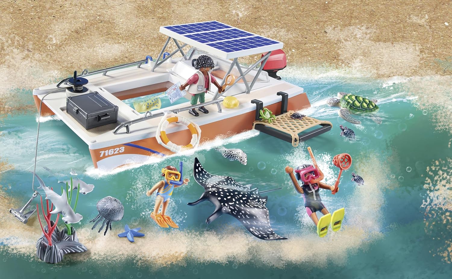 Playmobil Coral Reef Examination