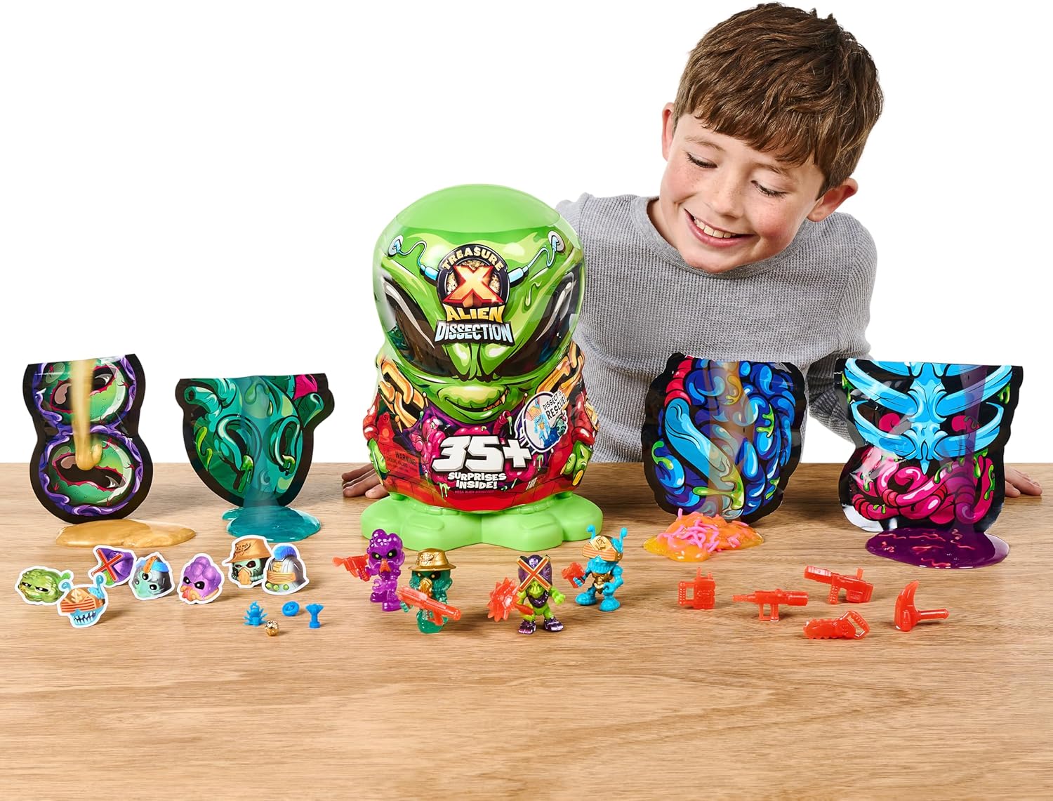 Treasure X Mega Alien Dissection