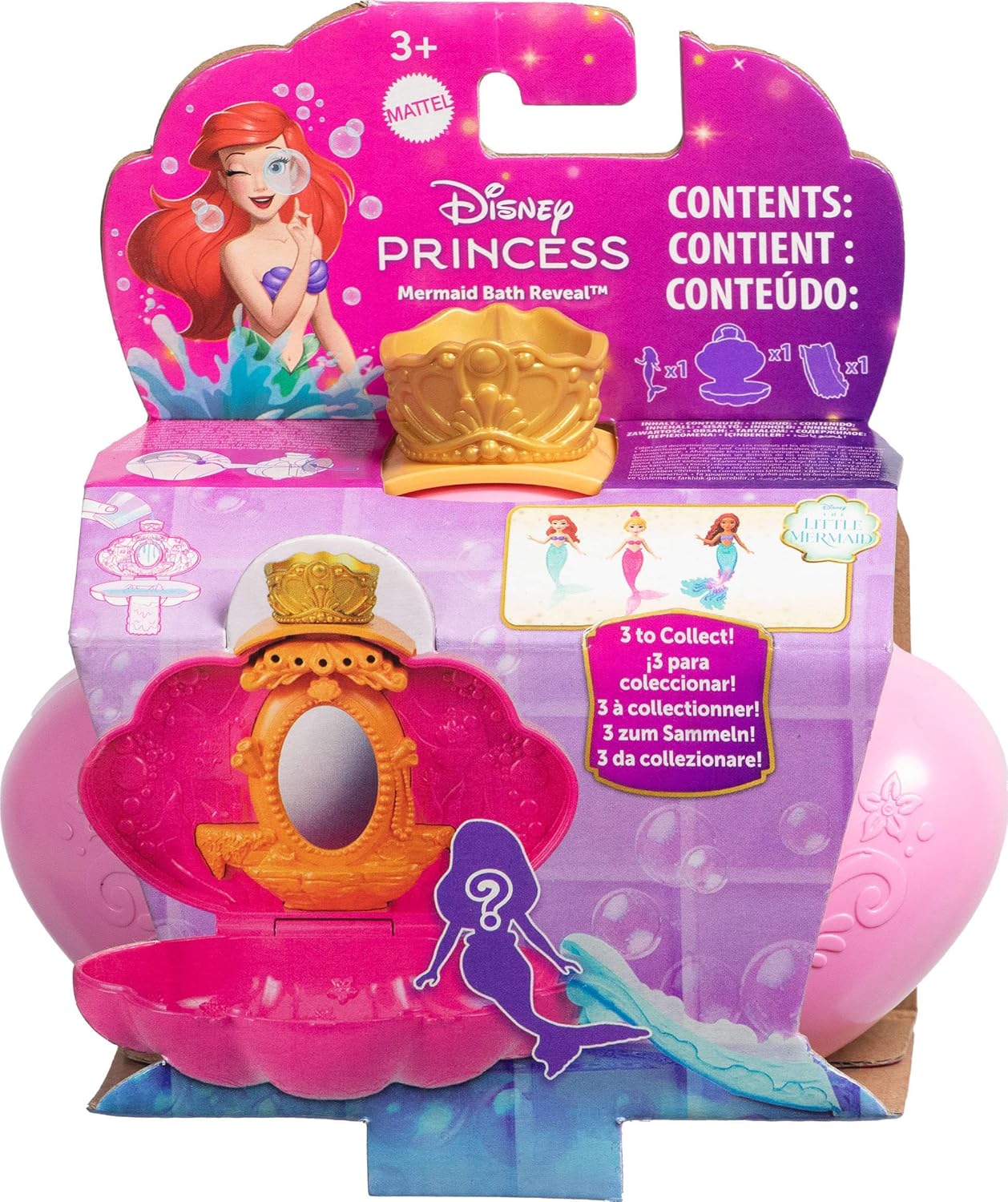 Disney Princess Ariel Sister Bath Time Surprise Assortment