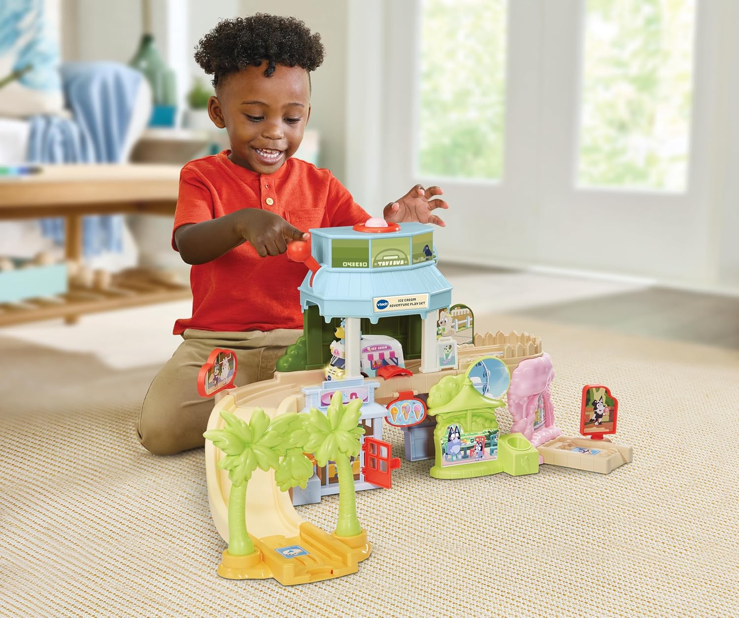 VTech Toot Toot Bluey Ice Cream Adventure Playset