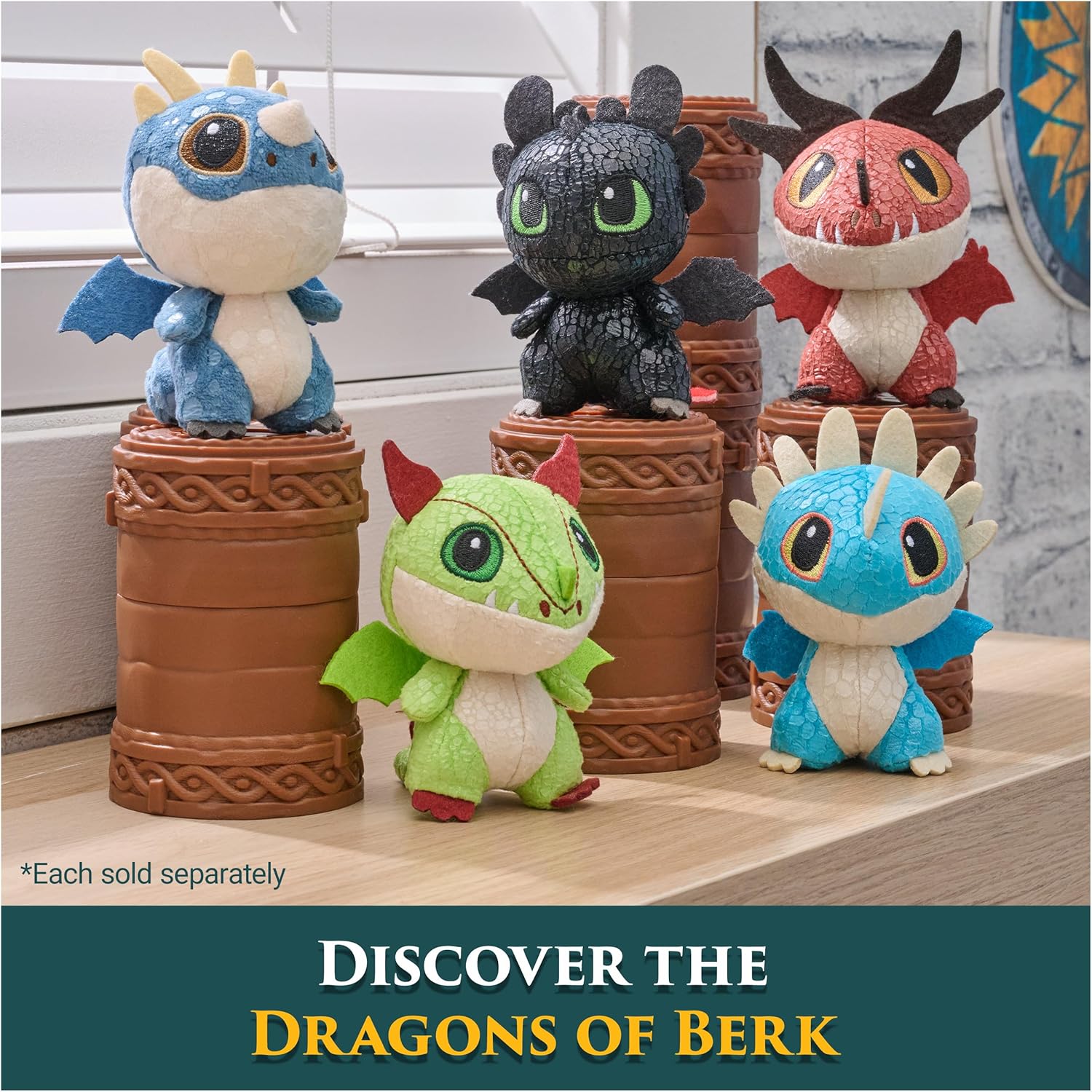 Dreamworks How to Train your Dragon Mini Surprise Plush Assoertd