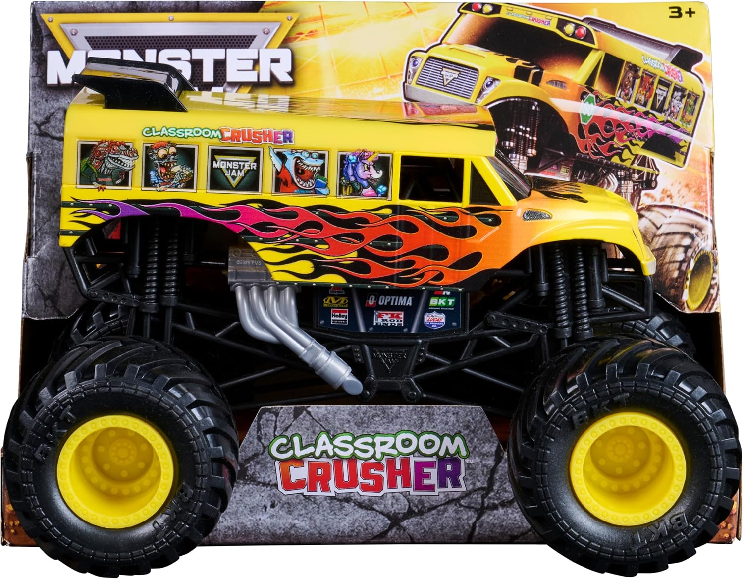 Monster Jam 1:24 Classroom Crusher Diecast