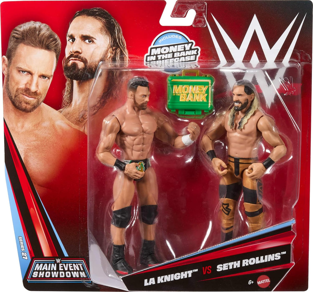 WWE Main Event Showdown La Knight Vs Seth Rollins