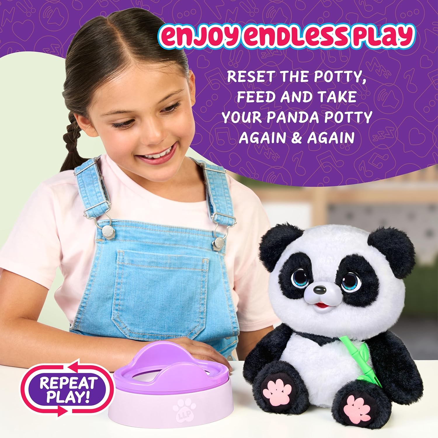 Little Live Pets Interactive Plush My Baby Panda ChuChu