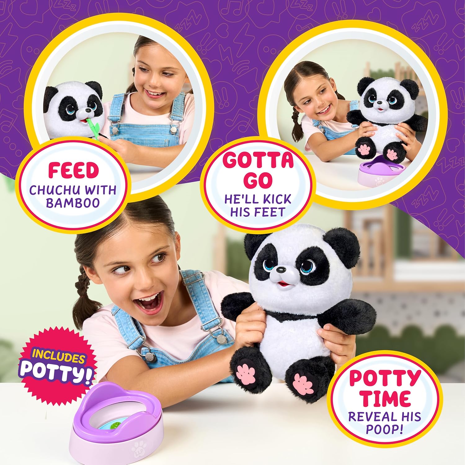 Little Live Pets Interactive Plush My Baby Panda ChuChu