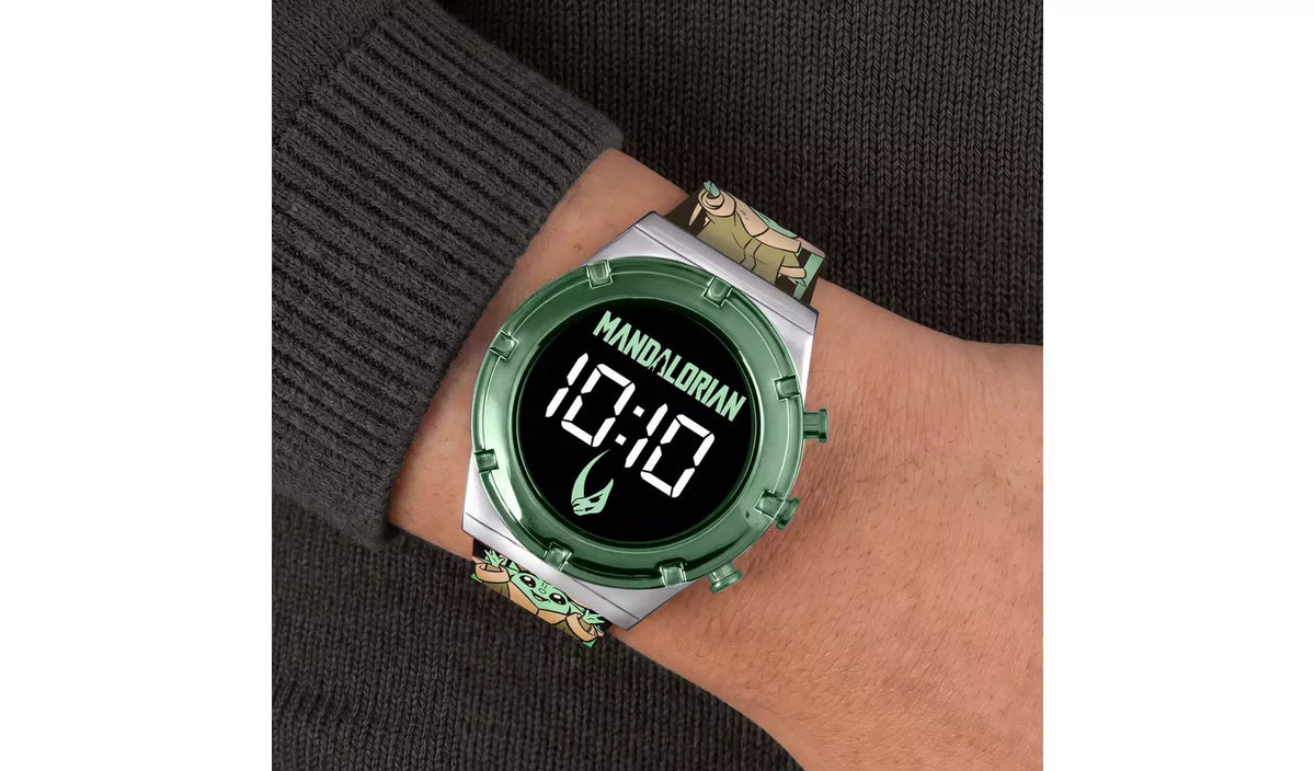 Mandalorian Digital Watch with Printed Strap