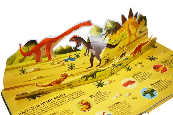 Pop Up Planet Dinosaur Book